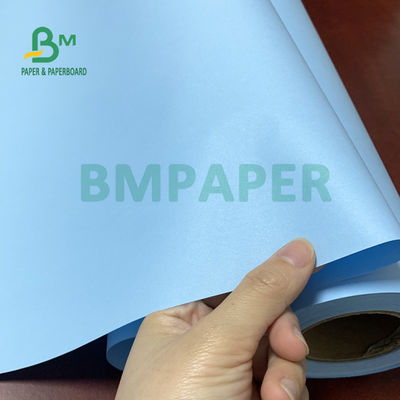 36 `` X 500ft Blue CAD Bond Paper للطابعات 80gsm مقاوم للماء