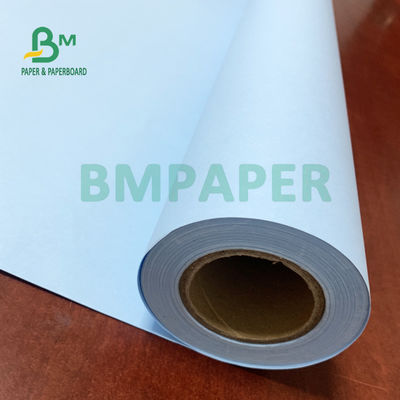36 `` X 500ft Blue CAD Bond Paper للطابعات 80gsm مقاوم للماء
