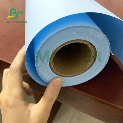24 `` X 500 Ft Blueprint Blueprint Plotter Paper Roll لطباعة CAD 80gsm