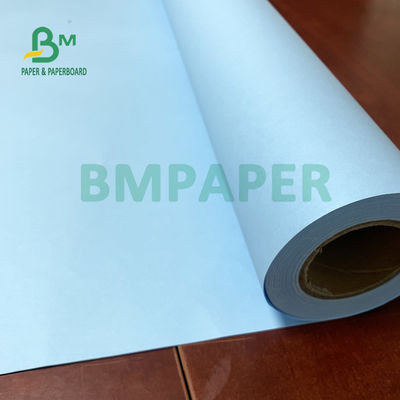 24 `` X 500 Ft Blueprint Blueprint Plotter Paper Roll لطباعة CAD 80gsm