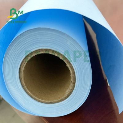 24 `` X 150ft 2 '' ورقة الراسمة الهندسية الأساسية الزرقاء للتصميم 20 رطل