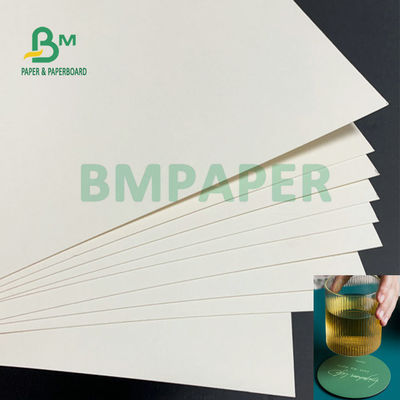 0.6mm 0.9mm 1.5mm Beer Coaster Board مادة قابلة للطباعة 460 x 610mm
