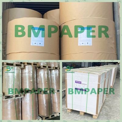لفة ورقية بيضاء معاد تدويرها Woodfree بيضاء كبيرة 20LB 11 X 17 بوصة للقرطاسية