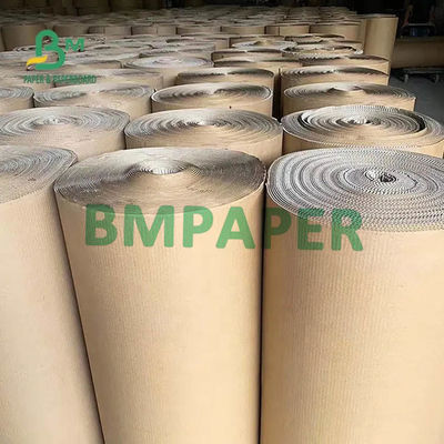 طبقتان من لفات الكرتون المموج بطول 1.2 متر × 50 مترًا / 90 مترًا / 150 مترًا