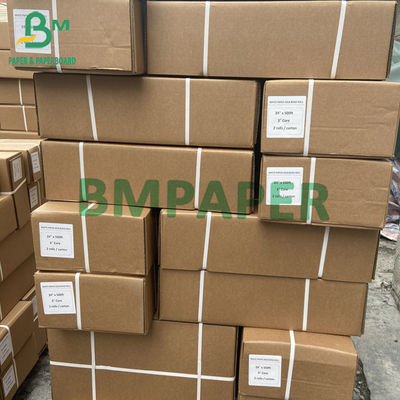 80gsm 20lb جانب واحد / مزدوج الجانبين الأزرق الراسمة ورقة لفة الطباعة الرقمية