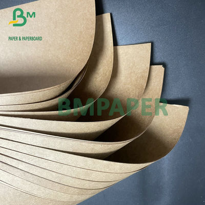 توريد BM 70gsm 75gsm شبه قابل للتوسيع ورق الكرافت البني لتعبئة الأسمنت