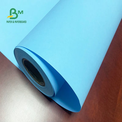 24 '' 36 '' عرض 20 رطلاً CAD ورق طباعة أزرق غير مطلي بوند رول