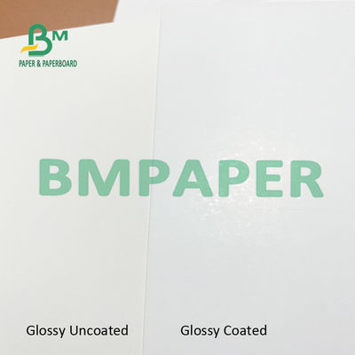 110lb 23x36 &quot;25x37&quot; C1S غطاء الفهرس العاجي Boared للكتيبات
