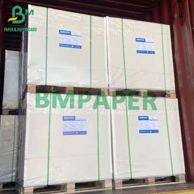 60 # 70 # 80 # 100 # LB ورق نصي أبيض غير مطلي Woodfree لطباعة الأوفست وكتابة الكتب في 50gsm إلى 300gsm