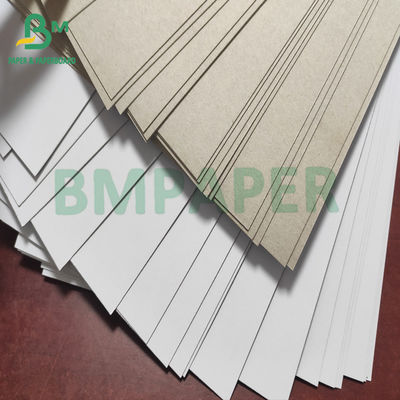 400gsm قابلة لإعادة التدوير مطلية بالكامل باللون الأبيض اللوح الرمادي الخلفي