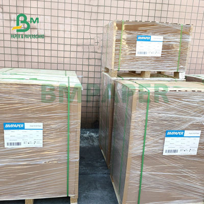 250gsm - 400gsm ورق الكرافت البني البكر لصناديق الوجبات السريعة قوة جيدة