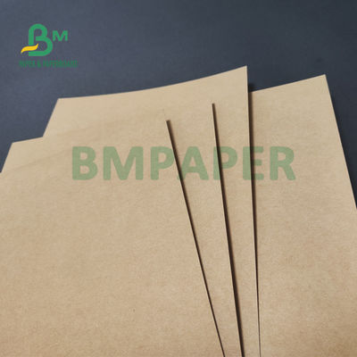250gsm - 400gsm ورق الكرافت البني البكر لصناديق الوجبات السريعة قوة جيدة