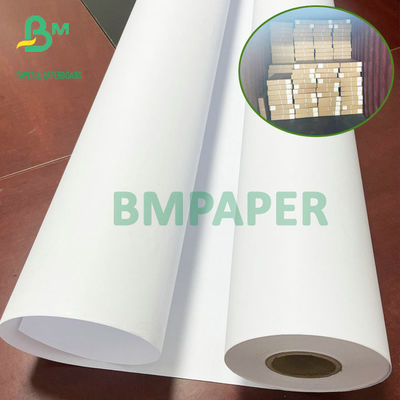 Premium Bond Paper Roll 80gr Engineering Plotting 24 `` 36 '' لطابعة HP Inkjet