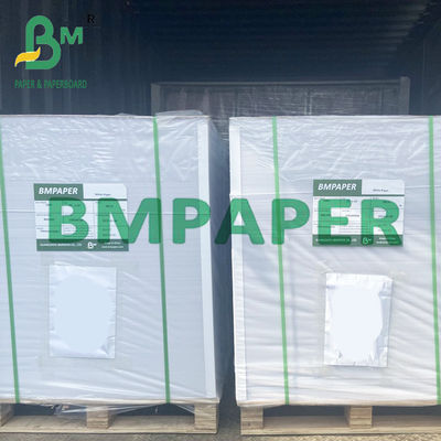 50gsm 53gsm 55gsm ورق أبيض غير مصقول Woodfree للمجلة