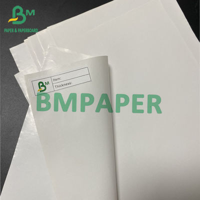 65gsm 70gsm 75gsm ورق أبيض البيرة Lable لطباعة الأوفست 49 سم 68 سم 75 سم
