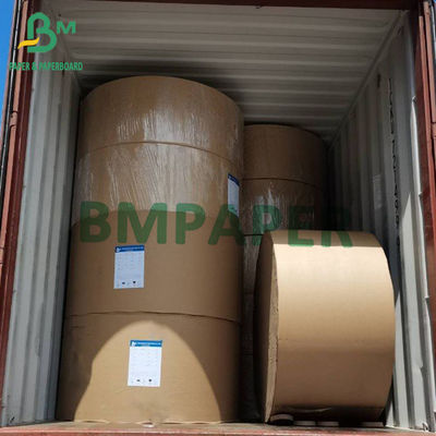 65gsm 70gsm 75gsm ورق أبيض البيرة Lable لطباعة الأوفست 49 سم 68 سم 75 سم