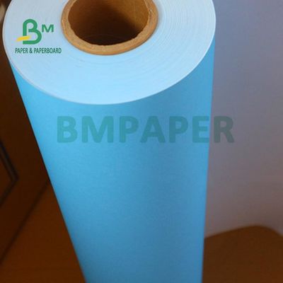 80gsm ورق رقمي أزرق للرسم الهندسي 20 `` 24 '' X 50yards 2 بوصة Core