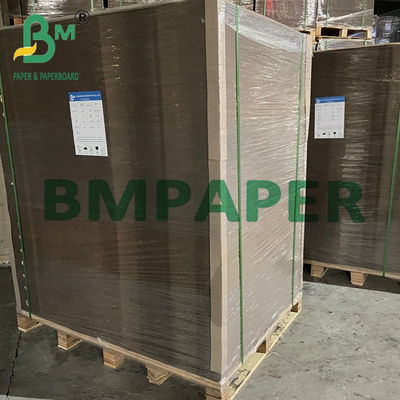 ورق أبيض معاد تدويره 300GSM 400GSM مطلي على الوجهين مع ظهر رمادي لكتاب الملفات