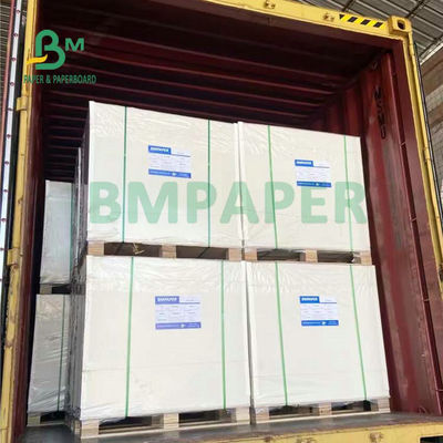 لوحة صندوق قابلة للطي 215gsm 220gsm C1S لكرتون السجائر باللون الأبيض / الأبيض