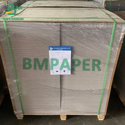 OEM ورق مزدوج من الورق المقوى من جانب واحد رمادي اللون من جانب واحد صفائح بيضاء مطلية 200 - 450 جم