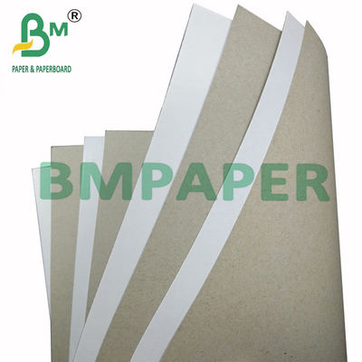 300gsm 400gsm 64x90cm لوح مزدوج مطلي من جانب واحد ورق رمادي خلفي للتغليف