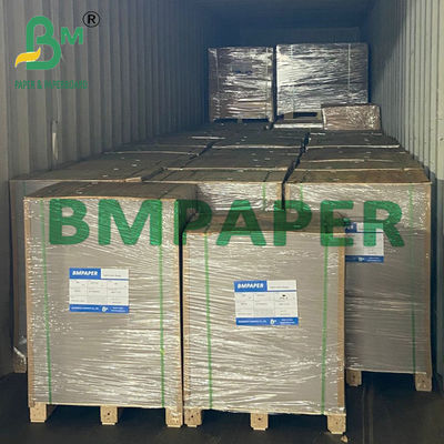 300gsm 400gsm 64x90cm لوح مزدوج مطلي من جانب واحد ورق رمادي خلفي للتغليف