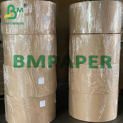 60gsm 120gsm ورق كرافت أصفر اللون معاد تدويره MG لصنع القش