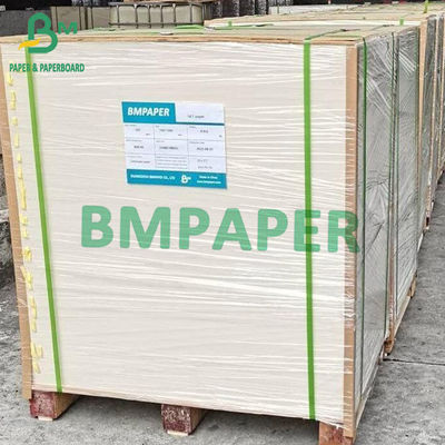 ورق GC1 ذو نوعية جيدة ورق GT1 250gsm - 400gsm صفائح بيضاء مطلية بجانب واحد 700 × 1000 مم