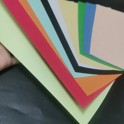 110 غرام ورق غطاء ملون محفوف بنسيج مثالي للطباعة بالدبوس