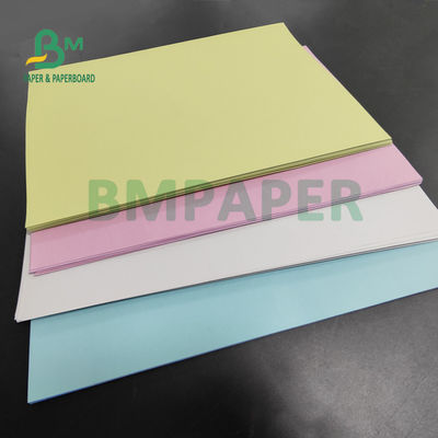 55gsm 60gsm نسخة متعددة NCR ورق نسخة بلا كربون أزرق أو أسود الصورة 860 x 610mm