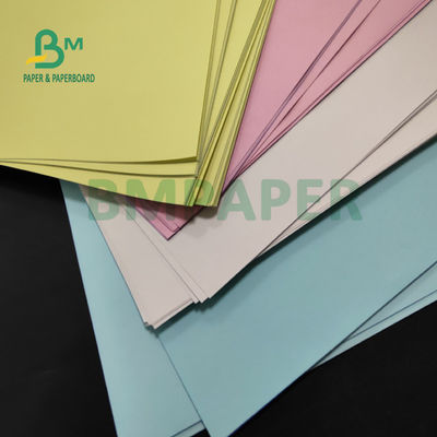 55gsm 60gsm نسخة متعددة NCR ورق نسخة بلا كربون أزرق أو أسود الصورة 860 x 610mm