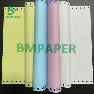 ورق نسخ SGS غير الكربوني CB CFB CF حجم 43 X 61 سم A2 55-60 Gsm ورق أبيض صورة سوداء