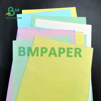 ورق البولسول العذراء من غير الكربون ورق Ncr CB CFB CF 3 Ply طباعة ورق الفاتورة خمسة ألوان ورق شكل الكمبيوتر