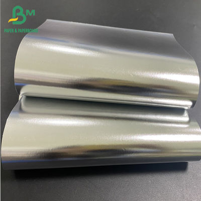 70gsm العلامة الورق المعدني لعبوة البيرة العلامة الفضية جانب واحد مواد التعبئة غير الممتصة