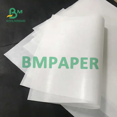ورق الكرافت الأبيض ذات الجانب اللامع الصف الغذائي Mg ورق التغليف الكرافت 30g 35g 40g 45g 50g