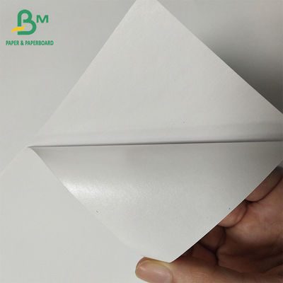 80GSM الورق الأبيض الملمع الأحادية ذات الجانب الواحد المغطى