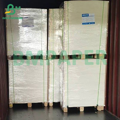 80GSM الورق الأبيض الملمع الأحادية ذات الجانب الواحد المغطى