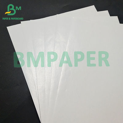 80GSM الورق الأبيض الملمع الأحادية ذات الجانب الواحد المغطى