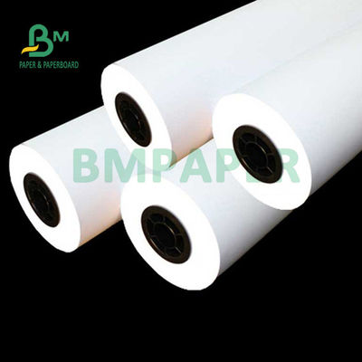 أوراق الرسومات الكبيرة من نوع CAD Inkjet 20lb Bond Paper للرسومات الهندسية 24' X 150'