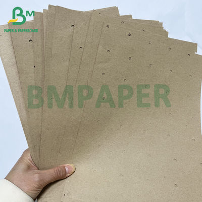 70gsm الورق الكرافت القابل لإعادة التدوير مع فتحة مستديرة