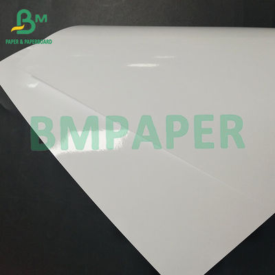 24&quot; 36&quot; ورق فوتوغرافي مزدوج الجانب للمطبعات الحبر النفاثة عالية اللمعان 120 160gsm