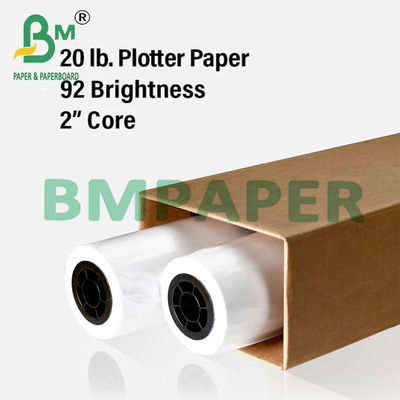 24&quot; x 150ft 2&quot; قلب 20lb ورق المخططات ل CAD الرسم 5 أدوات / حالة