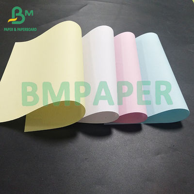 60GSM مكتوب بوضوح CB أبيض CFB CF ورق مزدوج خال من الكربون