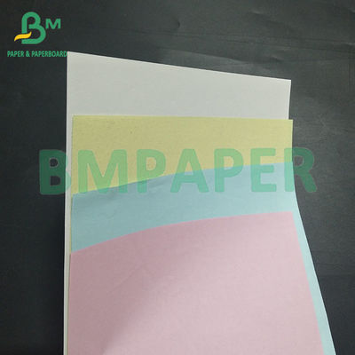 60GSM مكتوب بوضوح CB أبيض CFB CF ورق مزدوج خال من الكربون