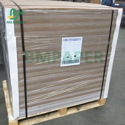 900 غرام 1200 غرام لوحة مزدوجة مغلفة بيضاء ورمادية 31.5 &quot; x 41.5 &quot; صلابة صلبة