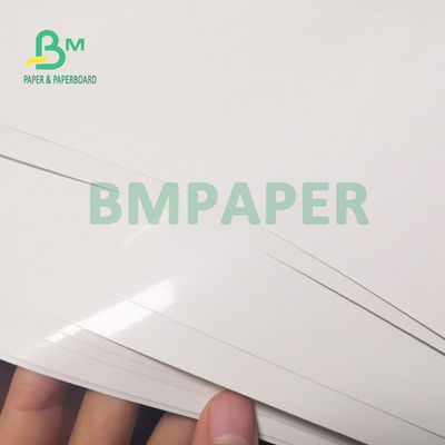 80 غرام C1S الورق الأبيض المطلي عالي اللمعان للشراب الملصقات 70 × 100 سم