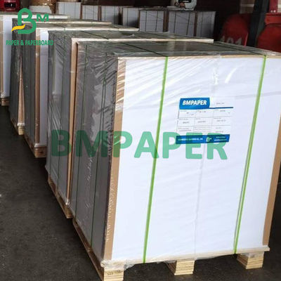 C2S لوحة الفن لامعة عالية الكمية البيضاء المطلية من جانبي ورق 300g 350g 35 &quot;x 47&quot; الحجم المخصص