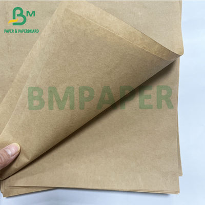 عبوات الغذاء القوية القابلة لإعادة التدوير 40 50 GSM ورق الكرافت الطبيعي