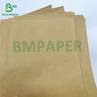 أداء الطباعة الجيد 60grs 70grs الورق الغذائي البني غير المبيض