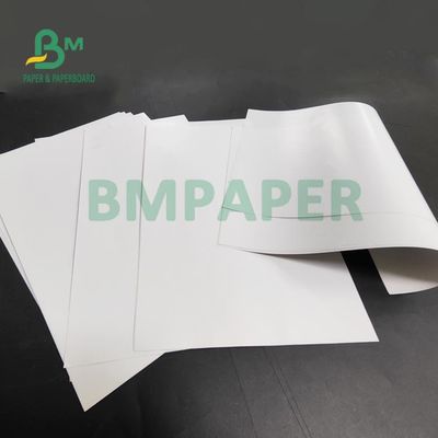80 غرام 100 غرام ورق الفن الأبيض المقوى C2S للكتب الطباعة 800 × 1280mm